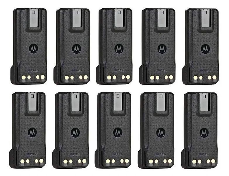 10 шт Акумуляторів 3000 мА&middot;год для радіостанцій Motorola DP4400, DP4400e, DP4800, DP4800e PMNN4543A