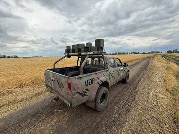 Купольний РЕБ "Фантом" на 6 діапазонів (300-1000МГц)