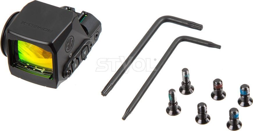Приціл коліматорний Sig Optics ROMEO-X COMPACT, OPEN, 2 MOA DOT&32 MOA CIRCLE, BLACK