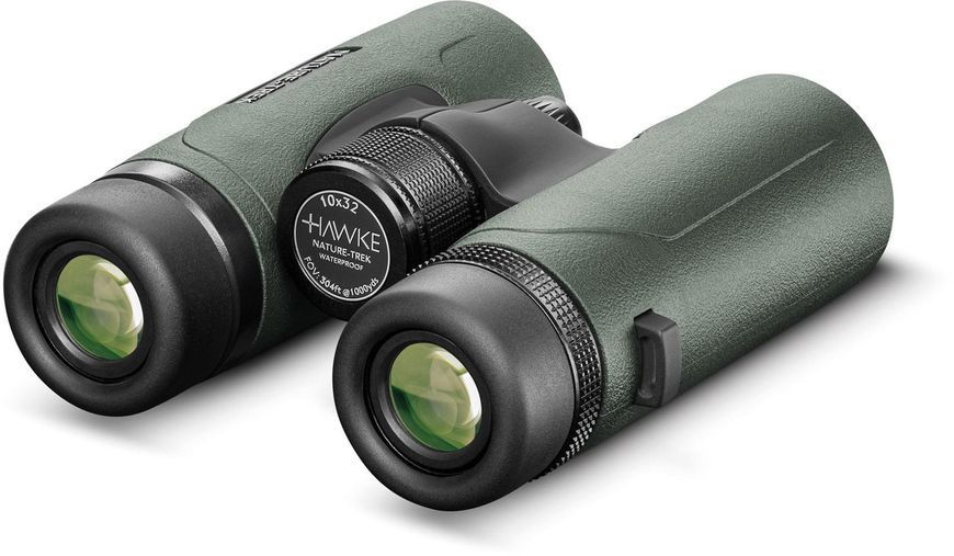 Бінокль Hawke Nature Trek 10x32 Top Hinge Green