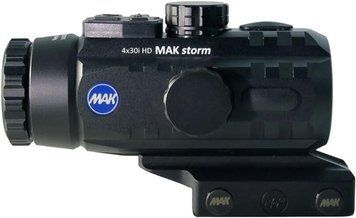 Прилад призматичний MAK MAKstorm 4x30i HD. Picatinny/Weaver