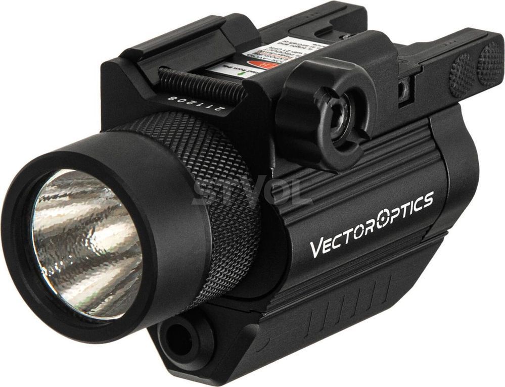 Лазерний цілевказівник +фонар Vector Optics DOUBLECROSS GREEN LASER & FLASHLIGHT COMBO
