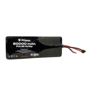 Акумуляторна батарея Li-ion Skyrazor PULSE 6s16p Samsung 50s 80000 mAh спарка INR21700
