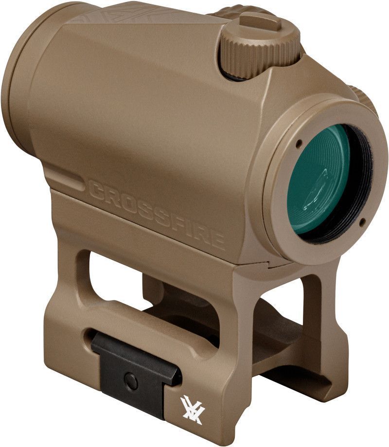 Приціл коліматорний Vortex Crossfire 2 MOA. Weaver. Tan