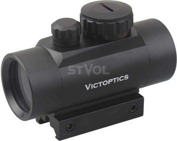 Приціл коліматорний Vector Optics 1x35 5МОА з червоною та зеленою підсвіткою