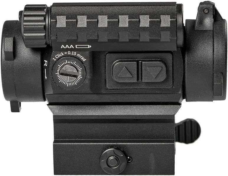 Прилад коліматорний MAKdot S 1х20 з точкою 2 MOA. Weaver/Picatinny