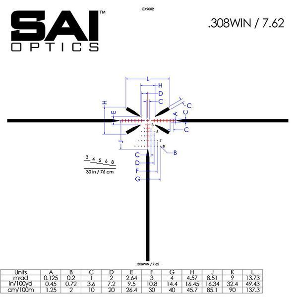 Приціл оптичний SAI 1-6x24 сітка 7.62 BDС RAF. Coyote Brown